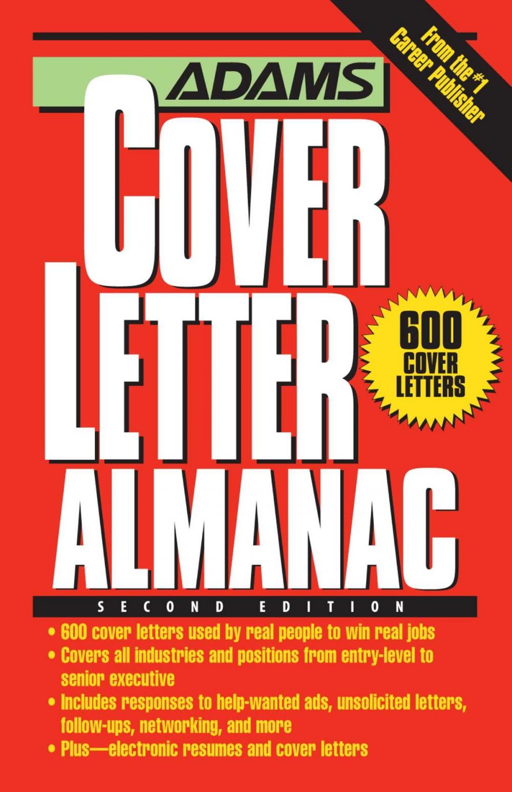 Big bigCover of Adams Cover Letter Almanac