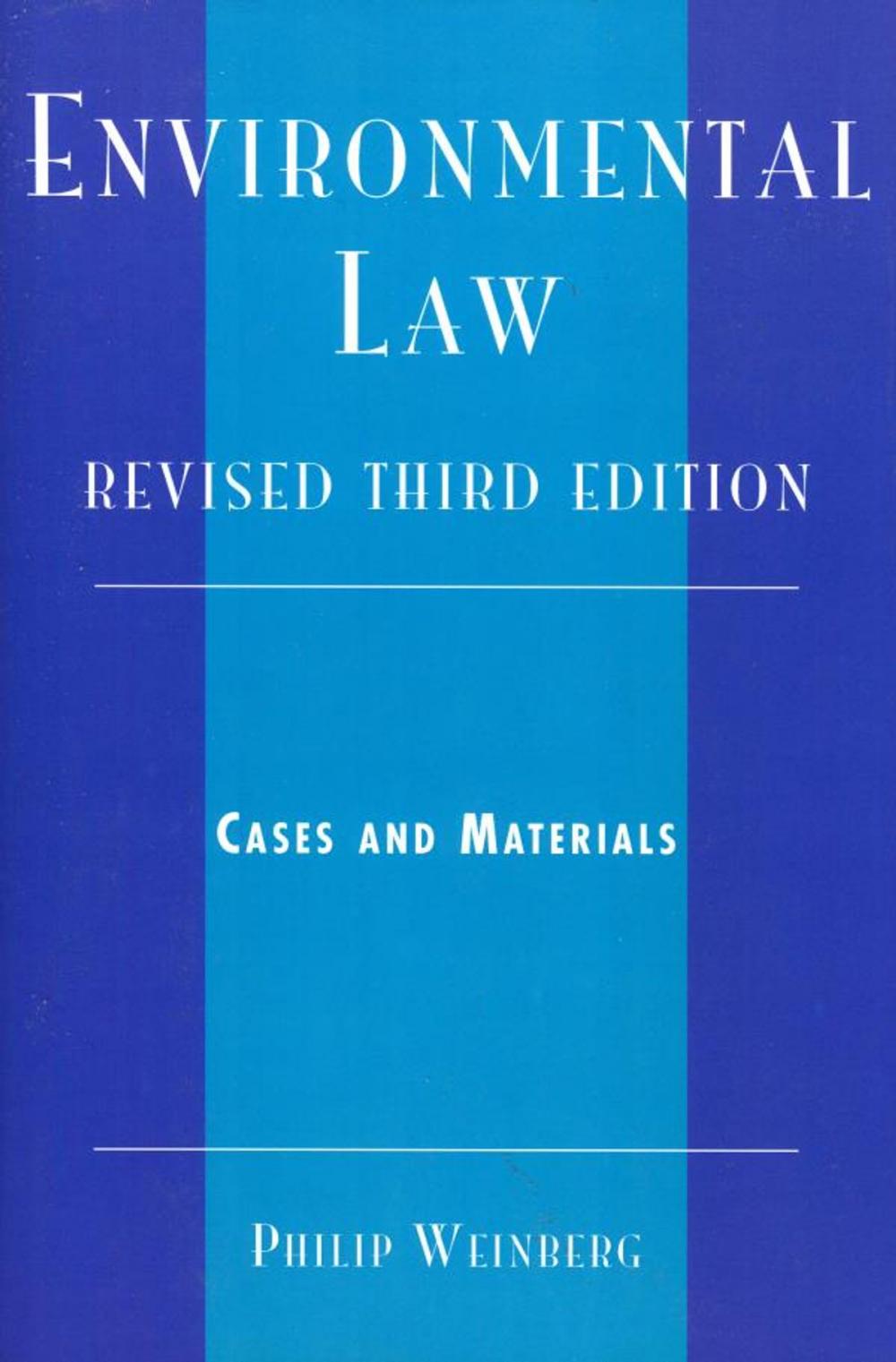 Big bigCover of Environmental Law