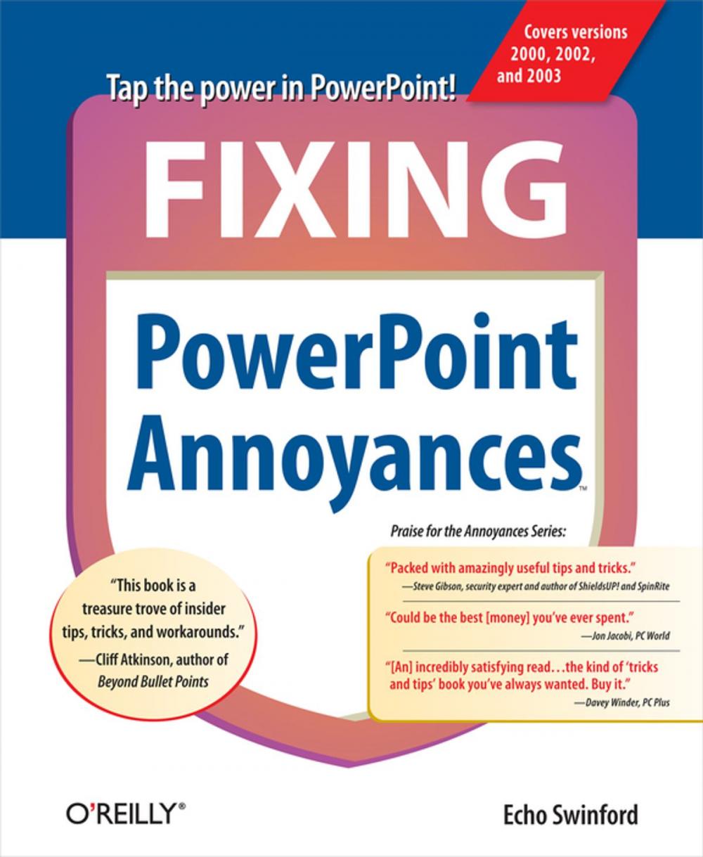 Big bigCover of Fixing PowerPoint Annoyances