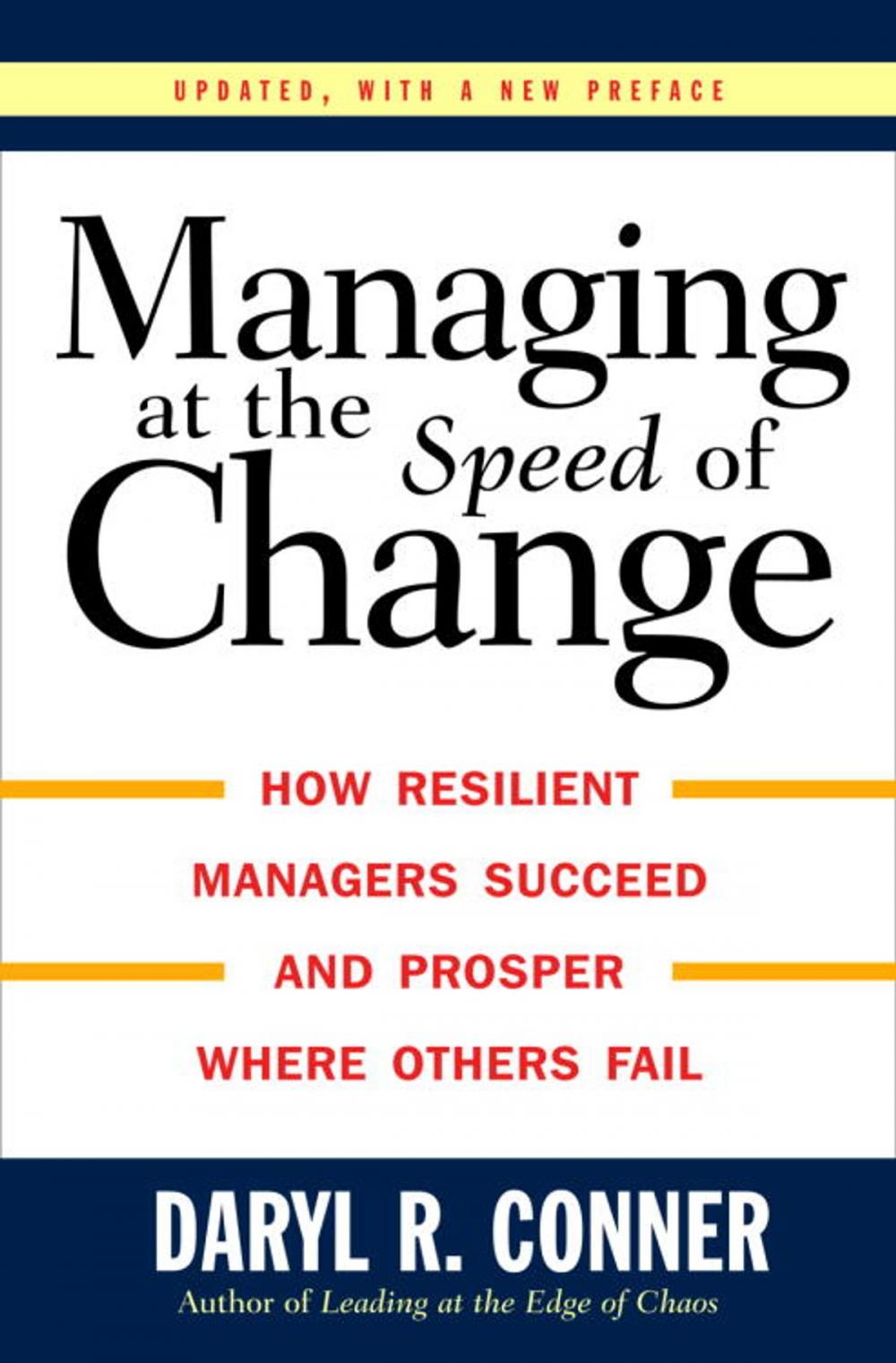 Big bigCover of Managing at the Speed of Change