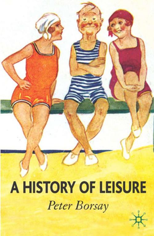 Cover of the book A History of Leisure by Professor Peter Borsay, Palgrave Macmillan