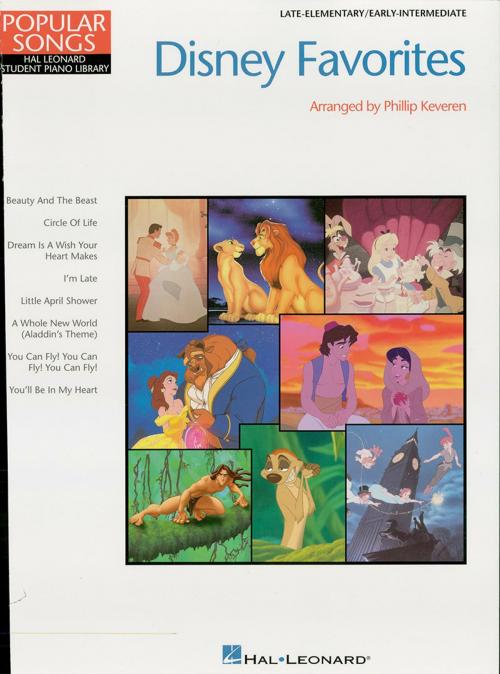 Cover of the book Disney Favorites (Songbook) by Phillip Keveren, Hal Leonard