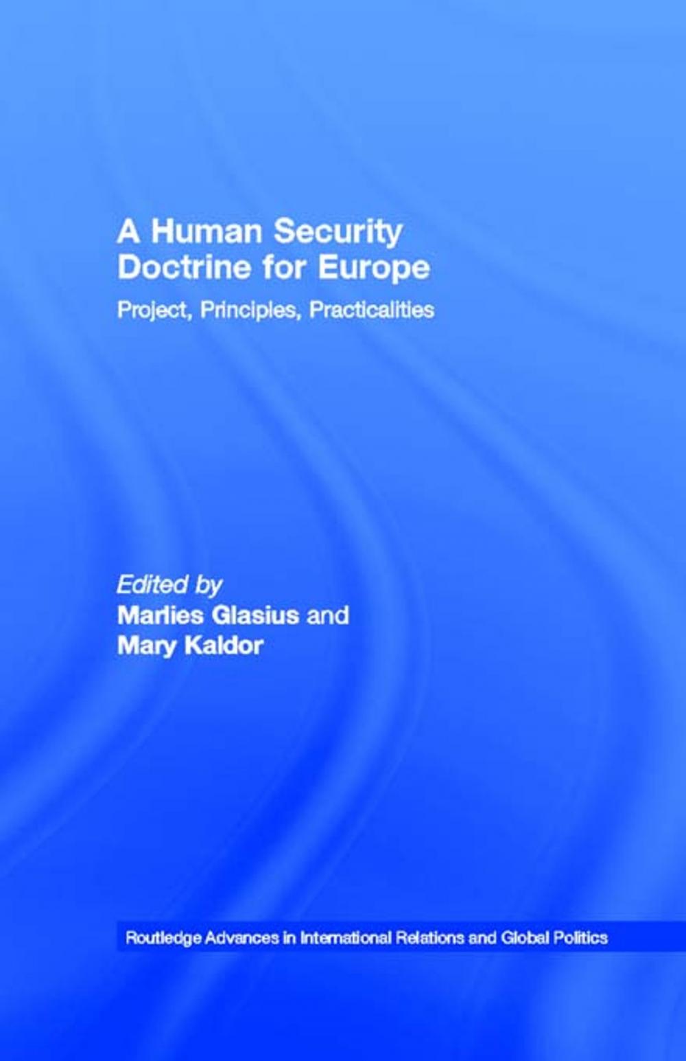 Big bigCover of A Human Security Doctrine for Europe