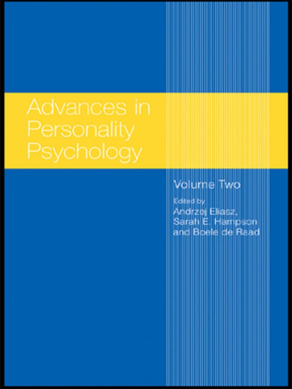 Big bigCover of Advances in Personality Psychology