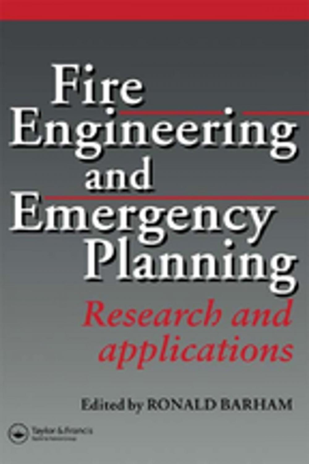Big bigCover of Fire Engineering and Emergency Planning