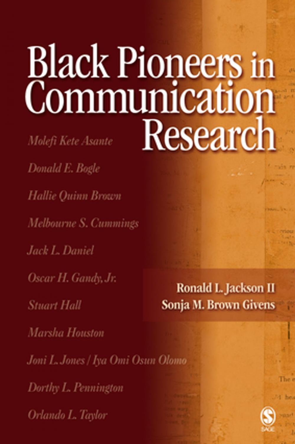 Big bigCover of Black Pioneers in Communication Research