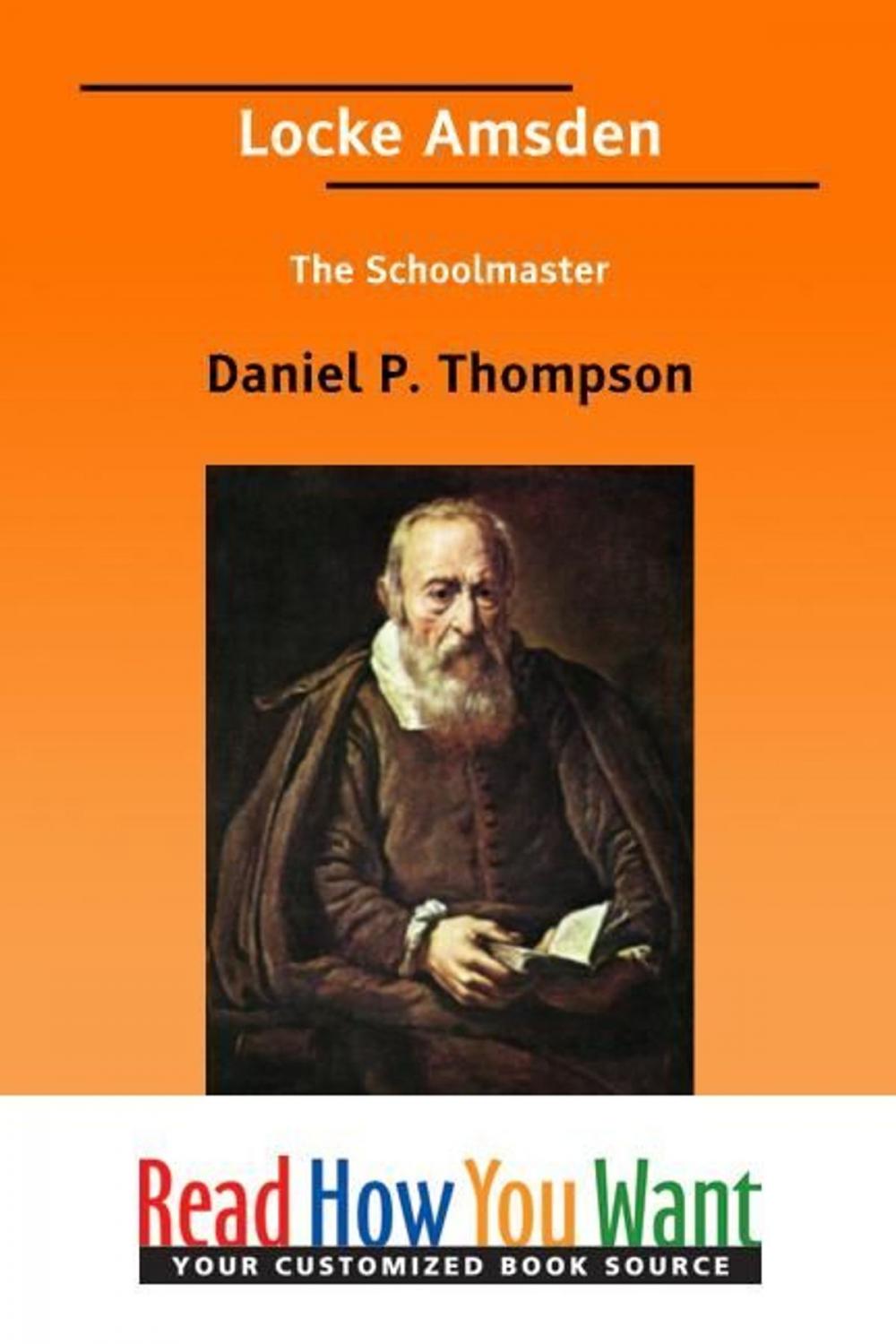 Big bigCover of Locke Amsden: The Schoolmaster