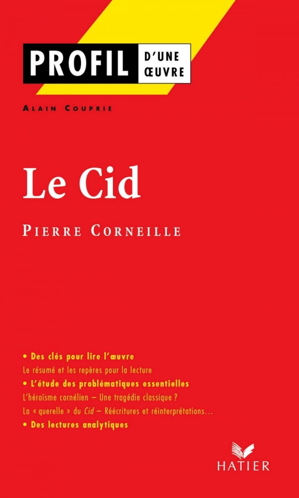 Big bigCover of Profil - Corneille (Pierre) : Le Cid