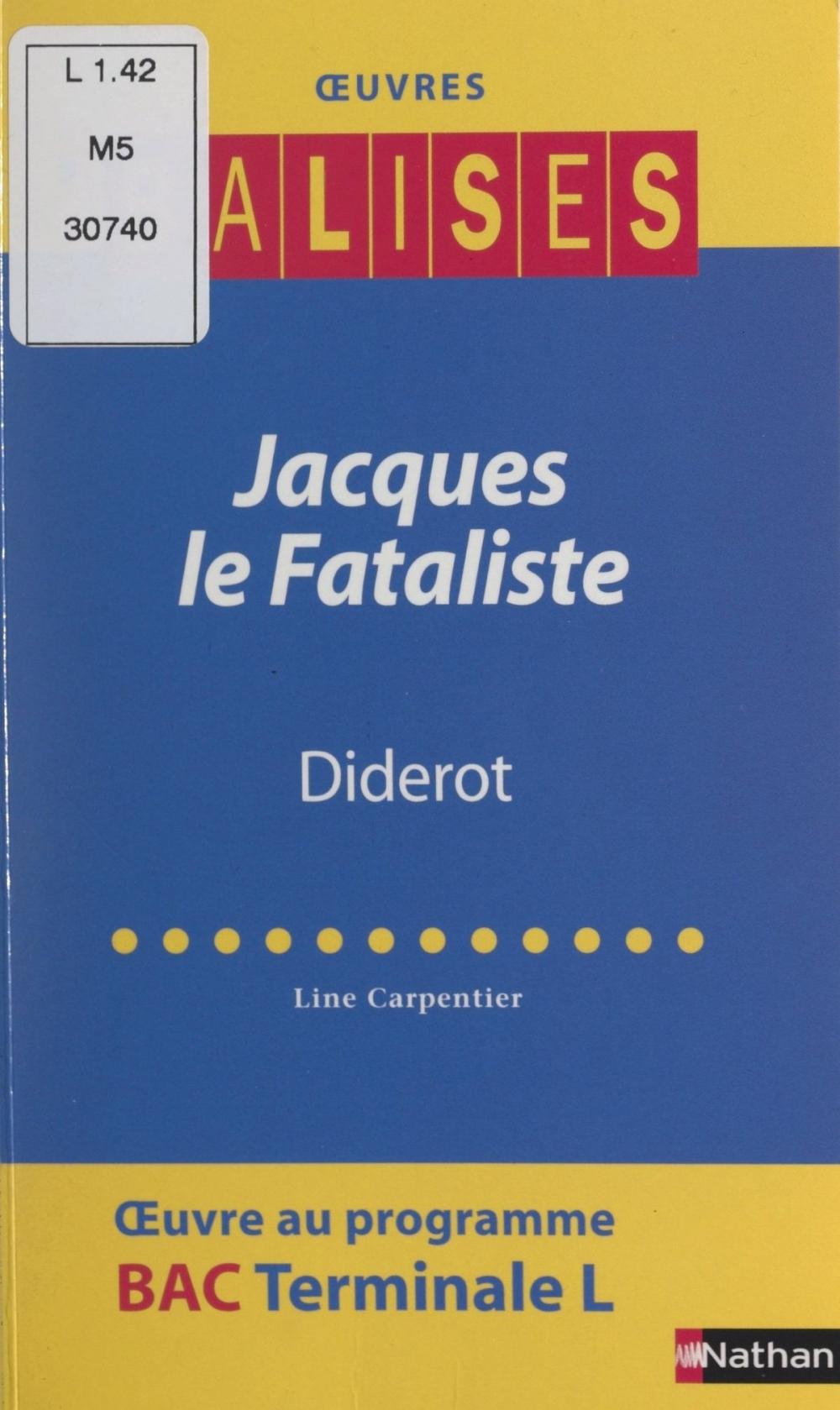 Big bigCover of Jacques le Fataliste