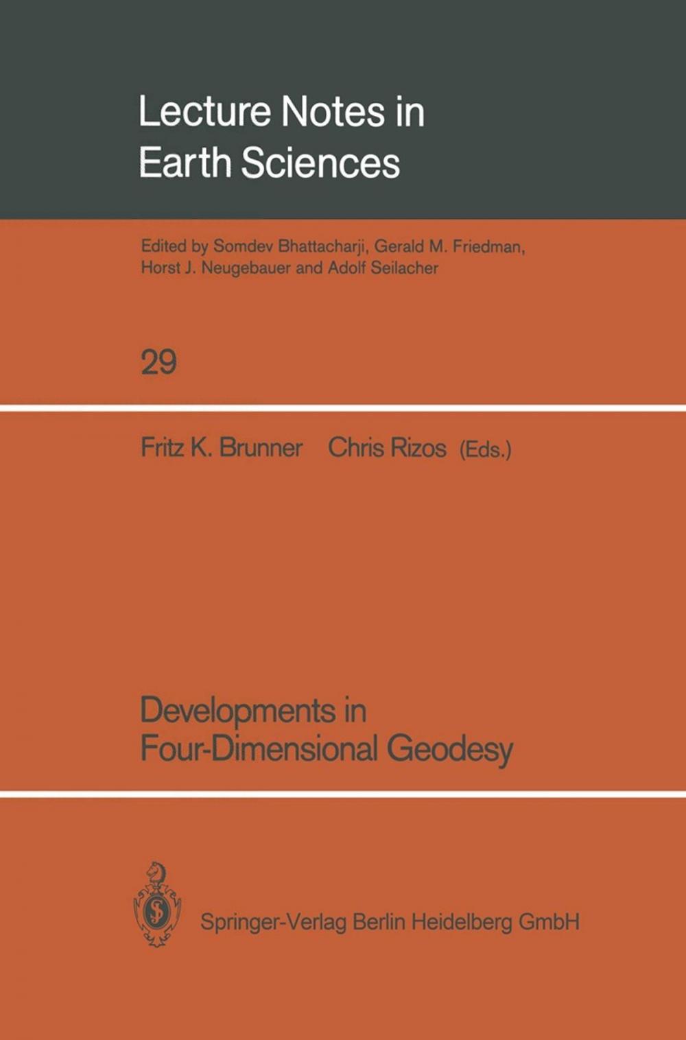 Big bigCover of Developments in Four-Dimensional Geodesy