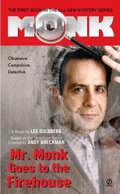 Cover of the book Mr. Monk Goes to the Firehouse by Lee Goldberg, Penguin Publishing Group