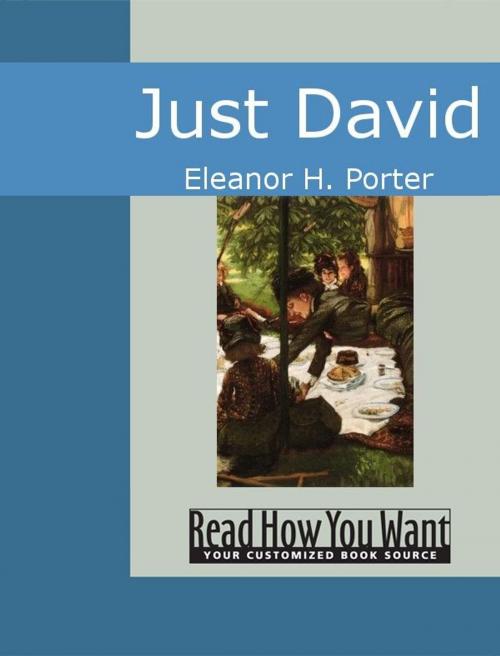 Cover of the book Just David by Eleanor H. Porter, ReadHowYouWant