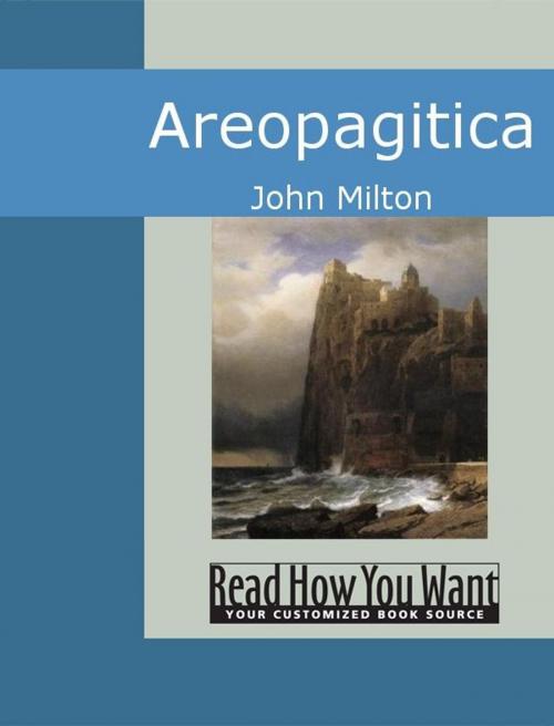 Cover of the book Areopagitica by John Milton, ReadHowYouWant