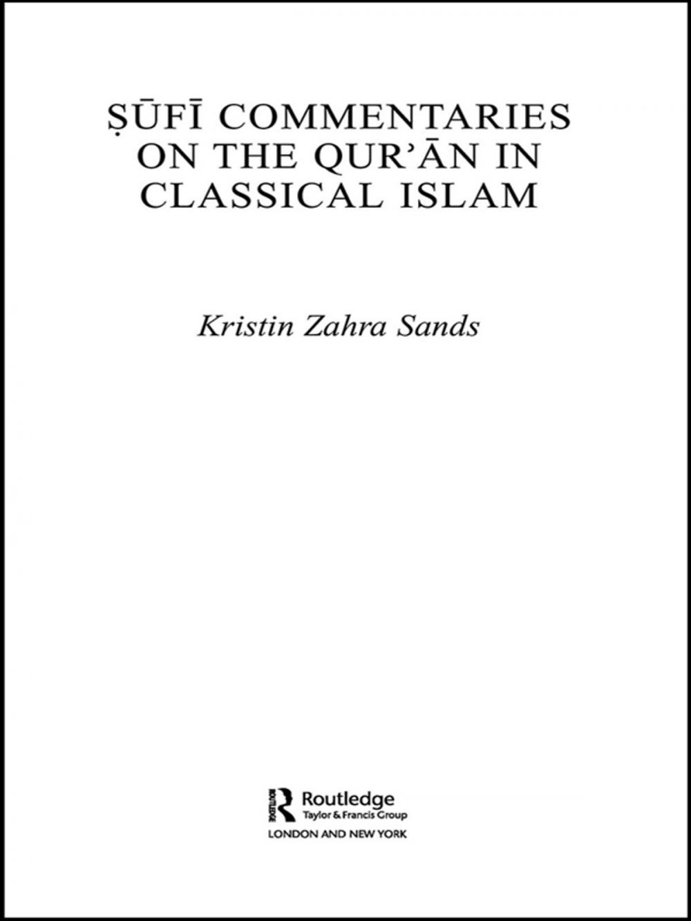 Big bigCover of Sufi Commentaries on the Qur'an in Classical Islam