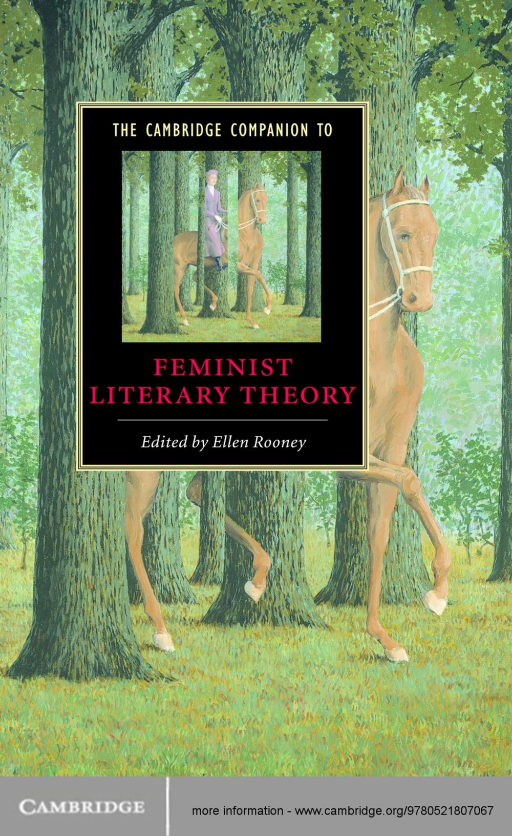 Big bigCover of The Cambridge Companion to Feminist Literary Theory