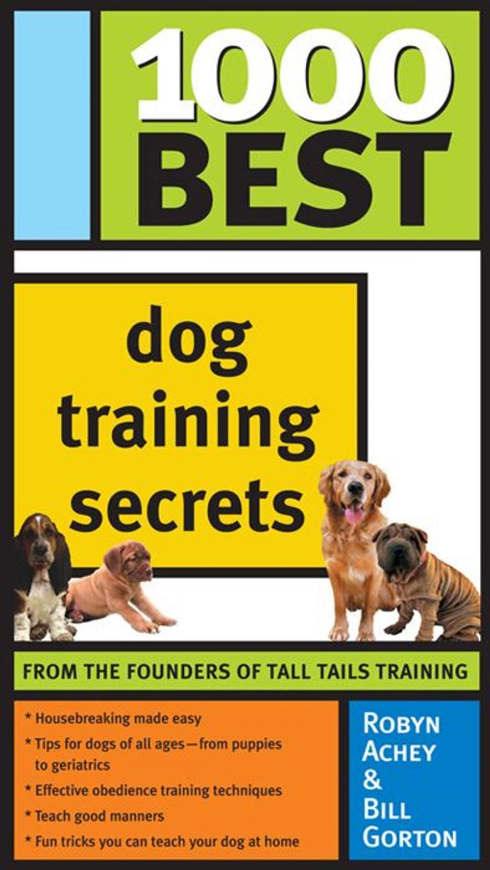 Big bigCover of 1000 Best Dog Training Secrets