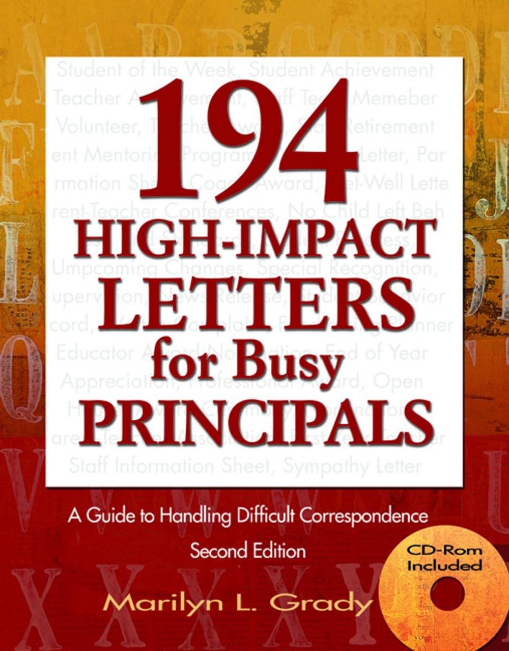 Big bigCover of 194 High-Impact Letters for Busy Principals