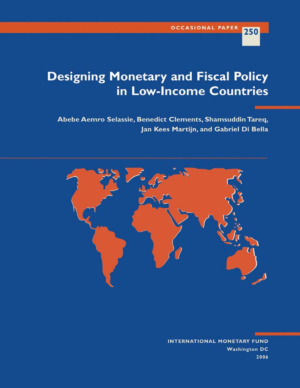 Big bigCover of Designing Monetary and Fiscal Policy in Low-Income Countries