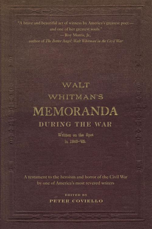 Cover of the book Memoranda During the War by Walt Whitman, Oxford University Press