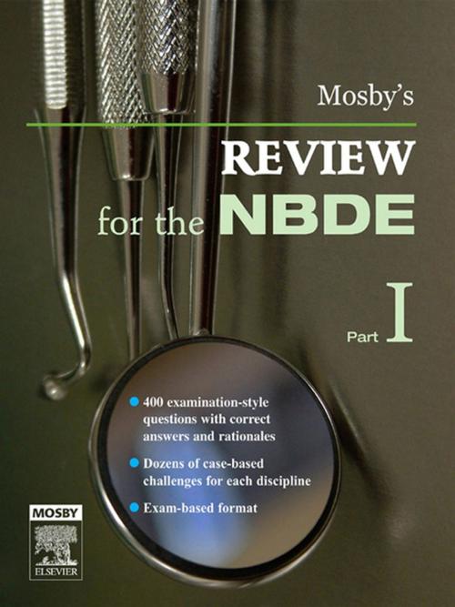 Cover of the book Mosby's Review for the NBDE, Part 1 - E-Book by Mosby, Elsevier Health Sciences