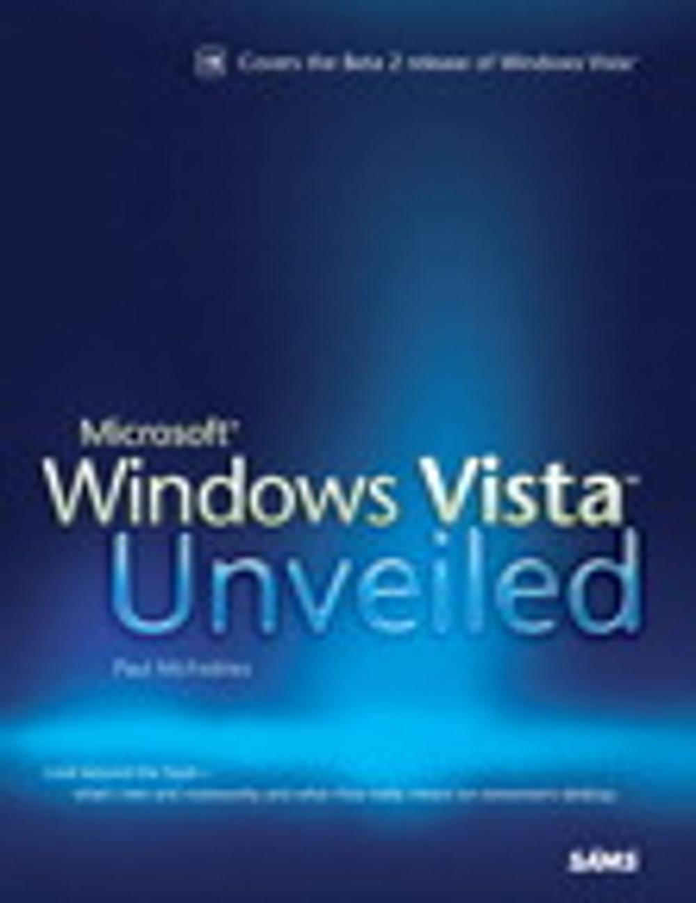 Big bigCover of Microsoft Windows Vista Unveiled