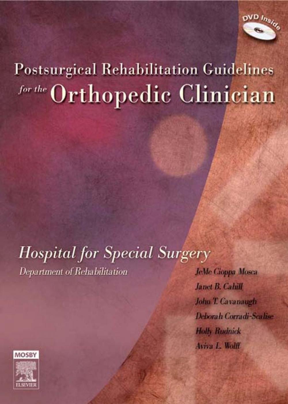 Big bigCover of Postsurgical Rehabilitation Guidelines for the Orthopedic Clinician - E-Book