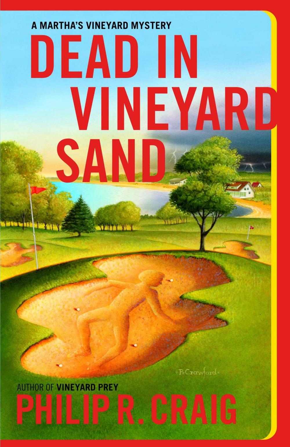 Big bigCover of Dead in Vineyard Sand