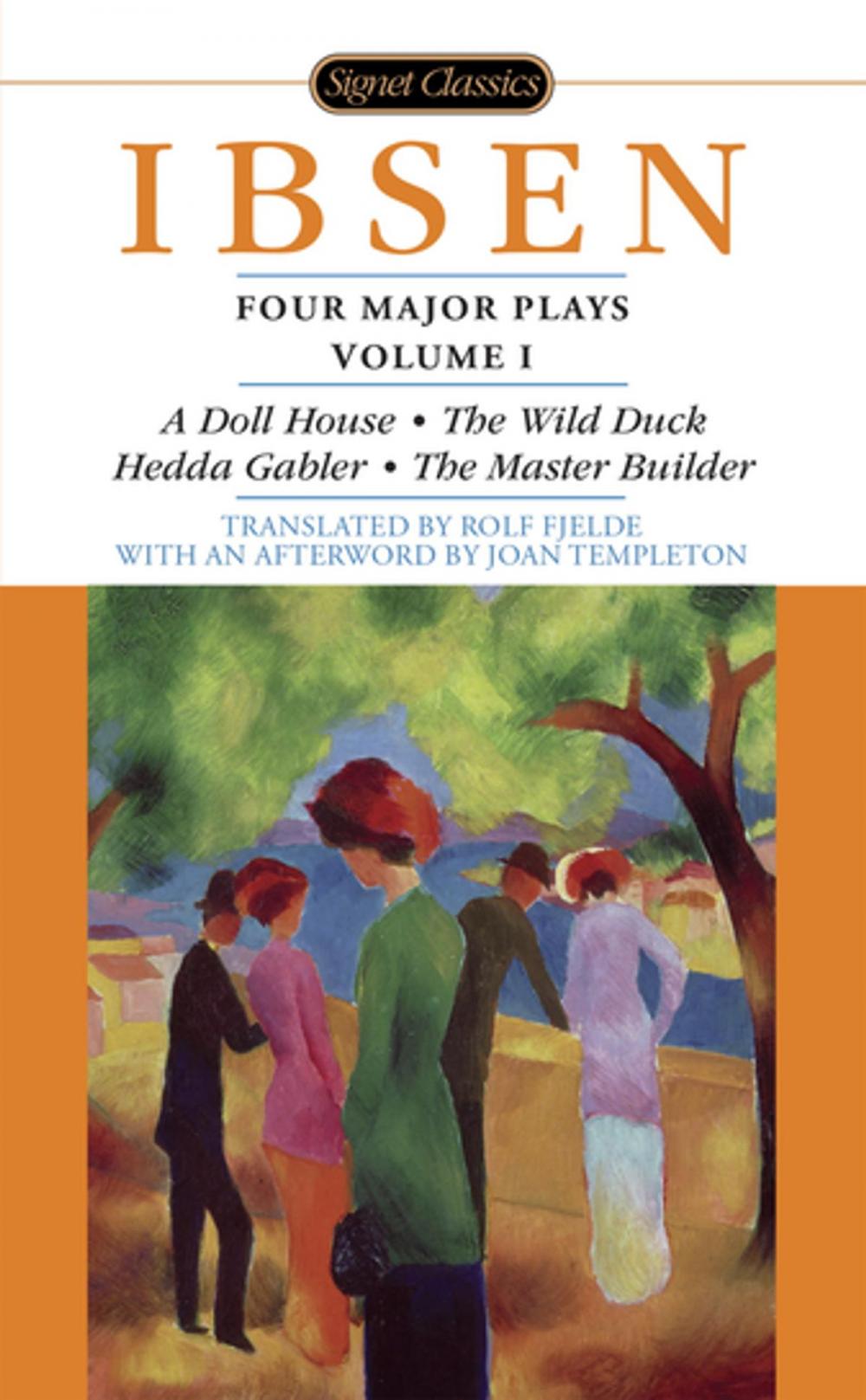 Big bigCover of Four Major Plays, Volume I