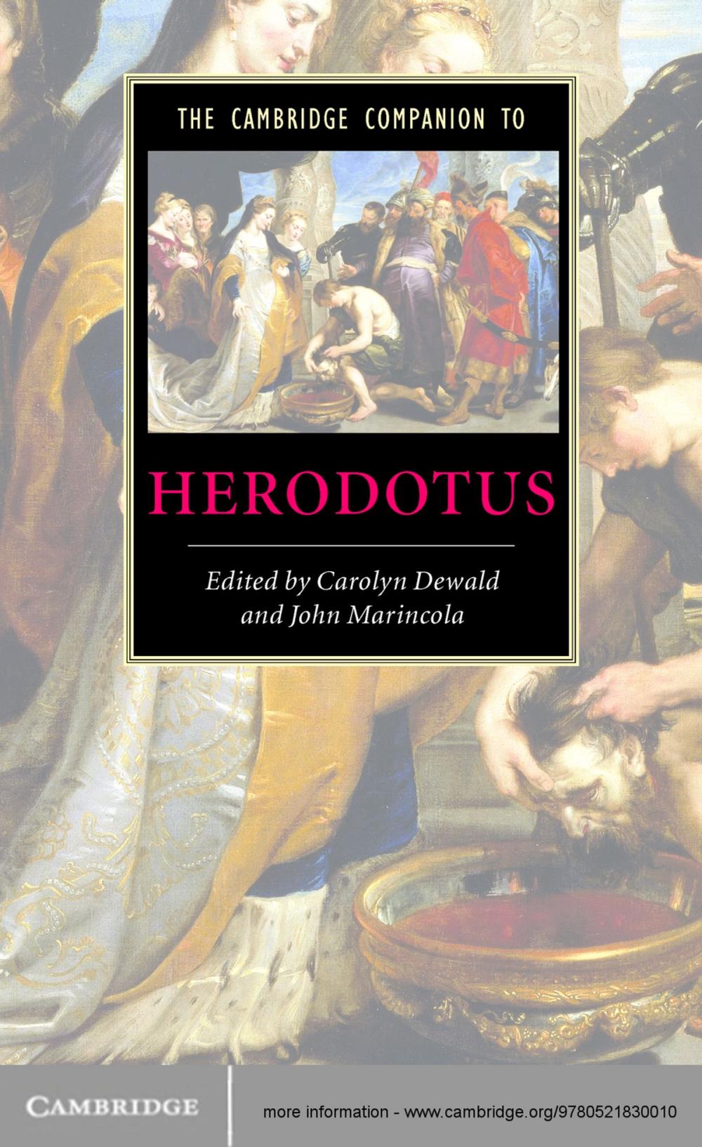 Big bigCover of The Cambridge Companion to Herodotus