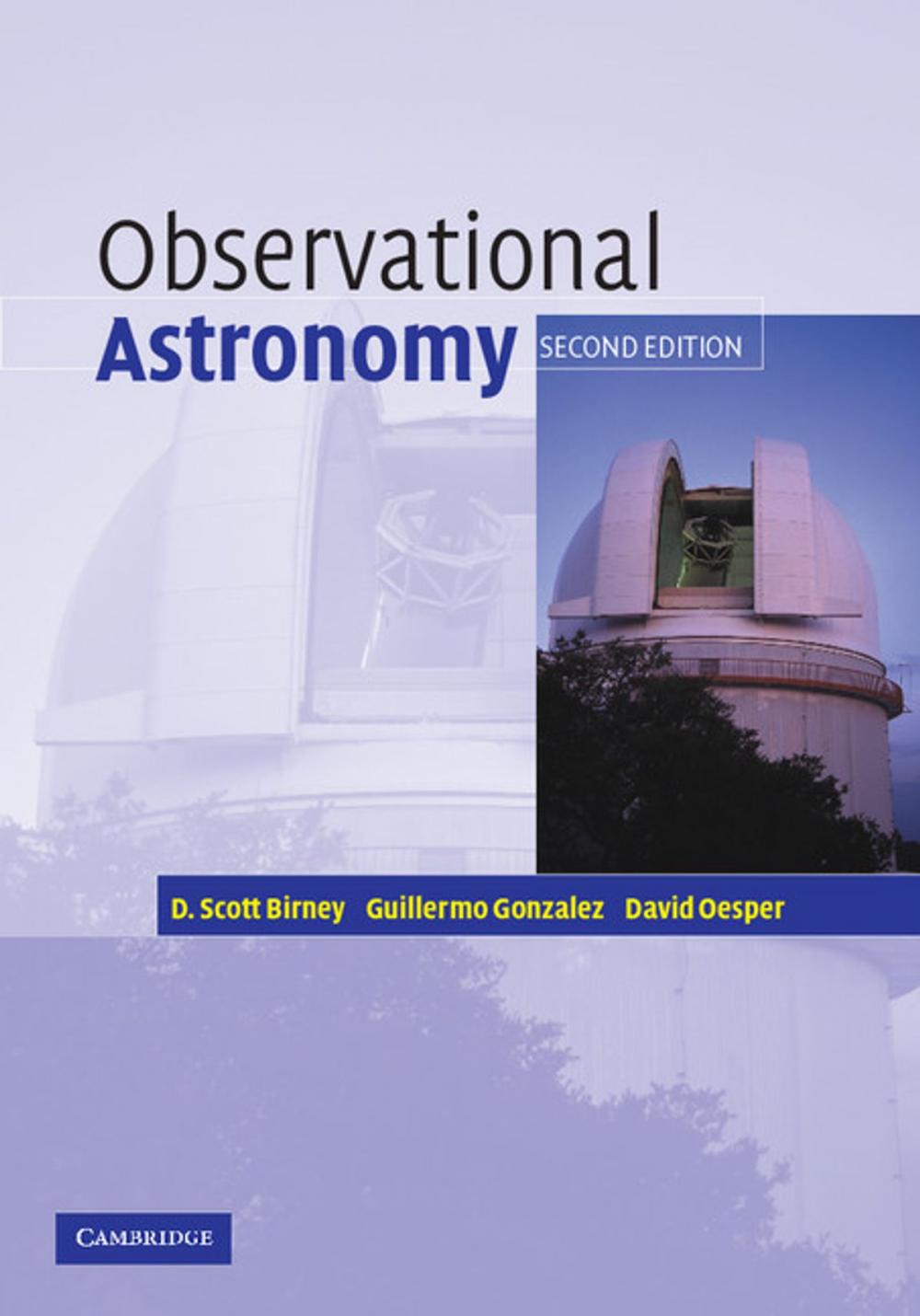 Big bigCover of Observational Astronomy