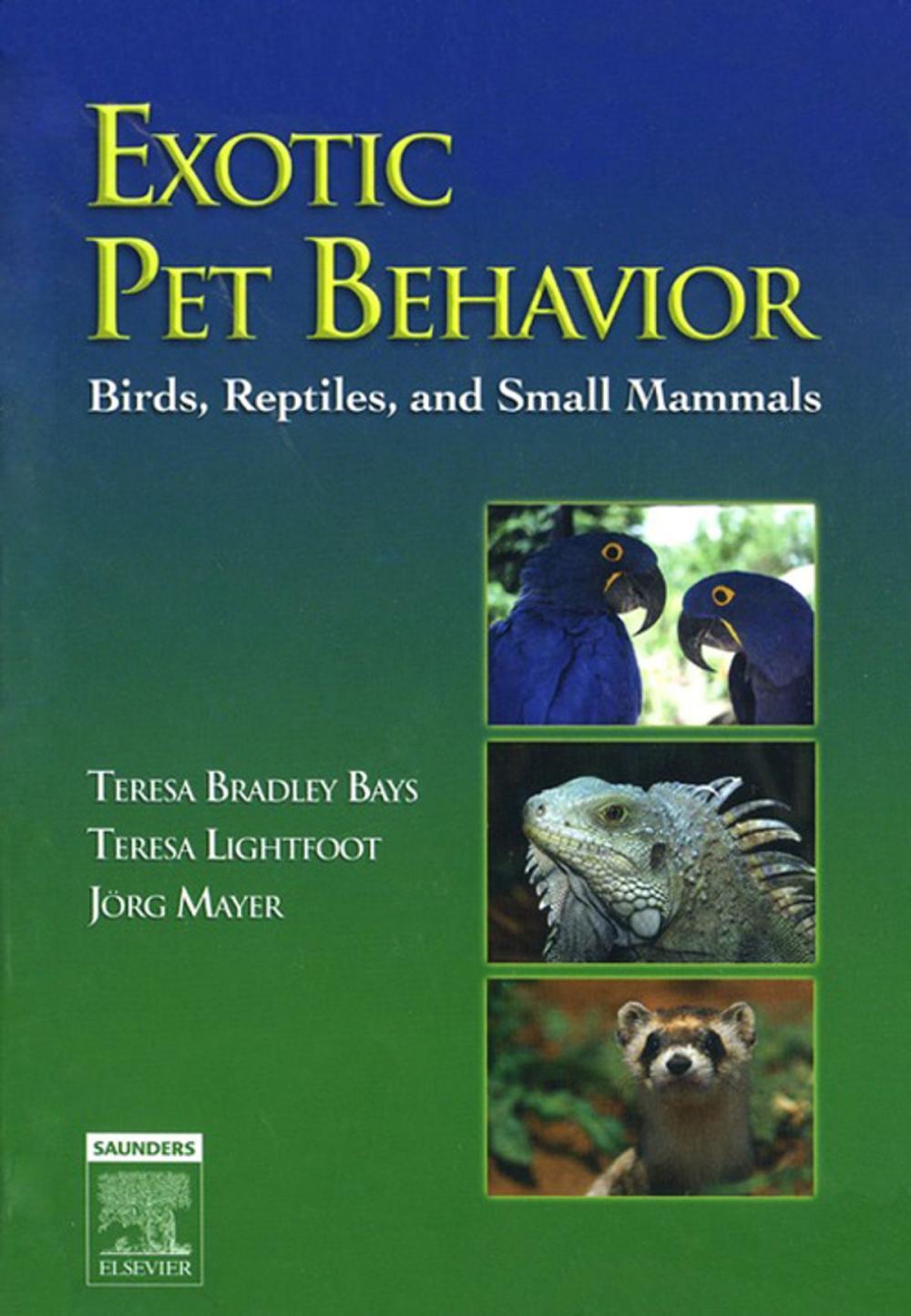 Big bigCover of Exotic Pet Behavior E-Book