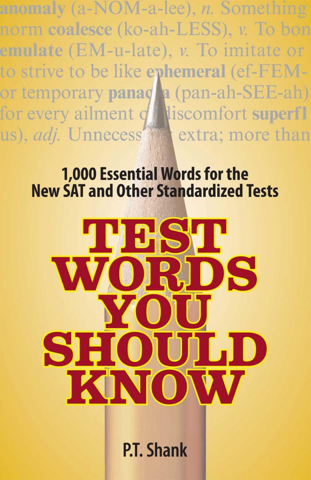 Big bigCover of Test Words You Should Know