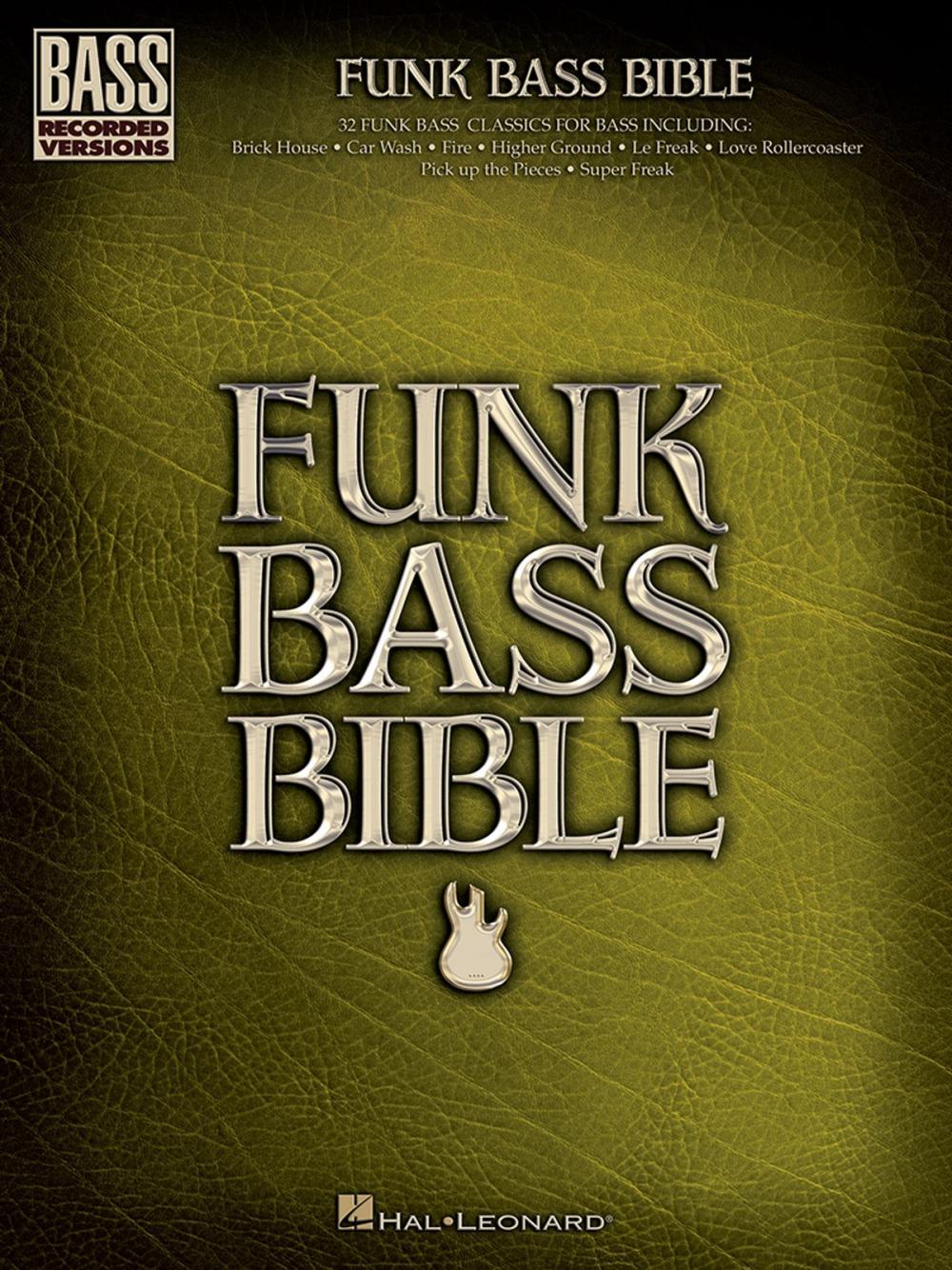 Big bigCover of Funk Bass Bible (Songbook)