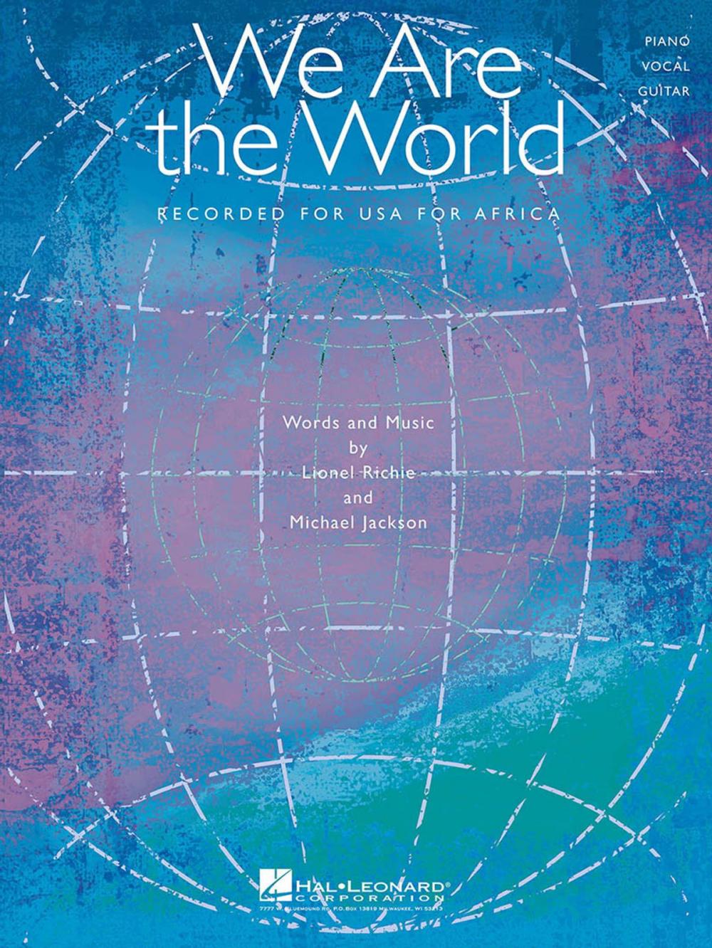 Big bigCover of We Are the World Sheet Music