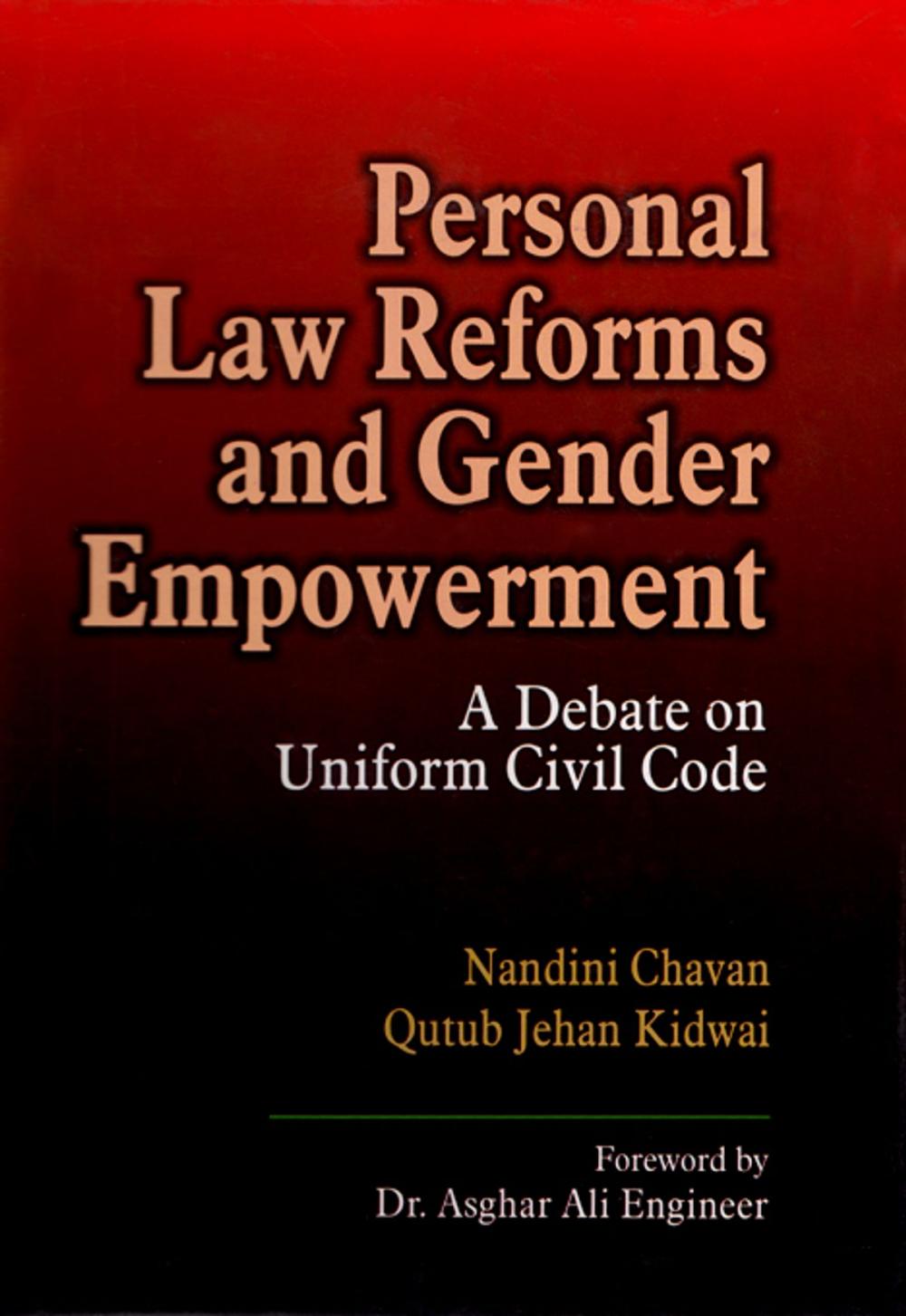 Big bigCover of Personal Law Reforms and Gender Empowerment