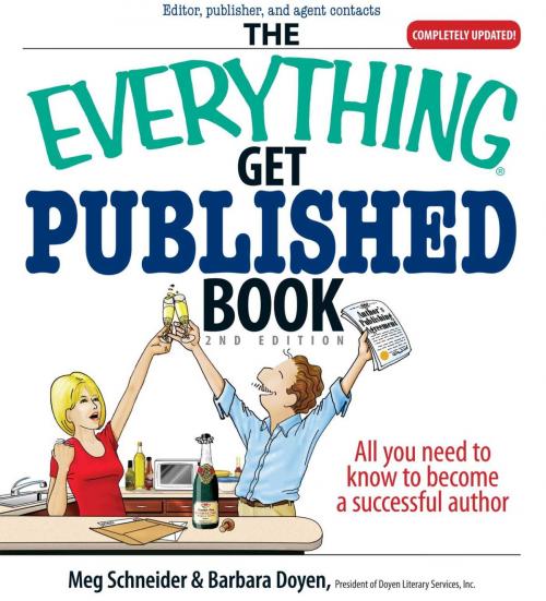 Cover of the book The Everything Get Published Book by Meg Schneider, Barbara Doyen, Adams Media