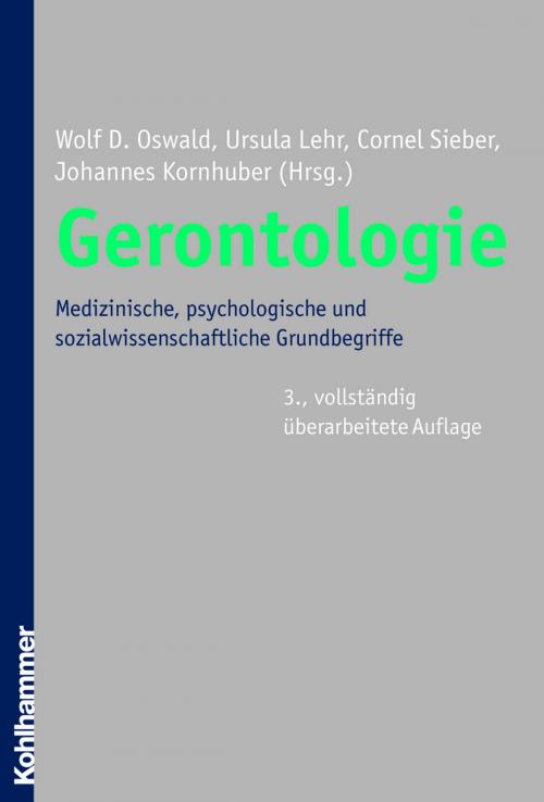 Cover of the book Gerontologie by , Kohlhammer Verlag