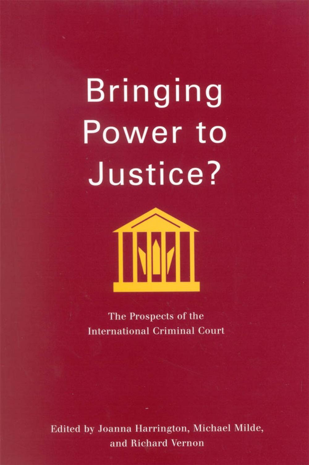 Big bigCover of Bringing Power to Justice?