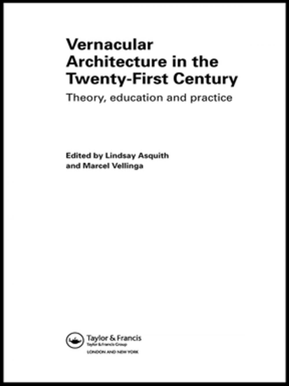 Big bigCover of Vernacular Architecture in the 21st Century