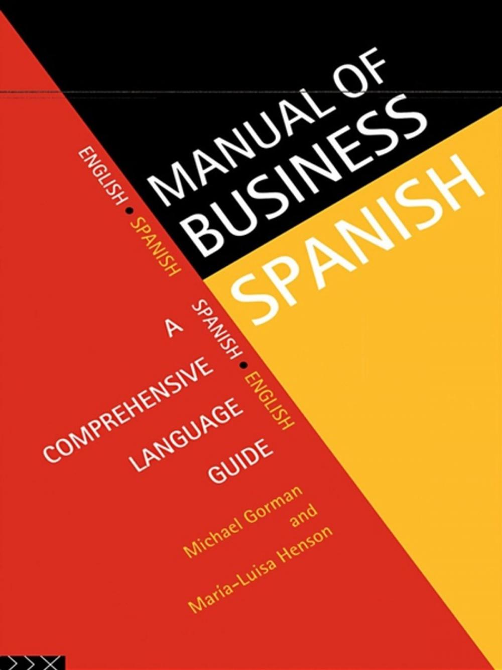 Big bigCover of Manual of Business Spanish