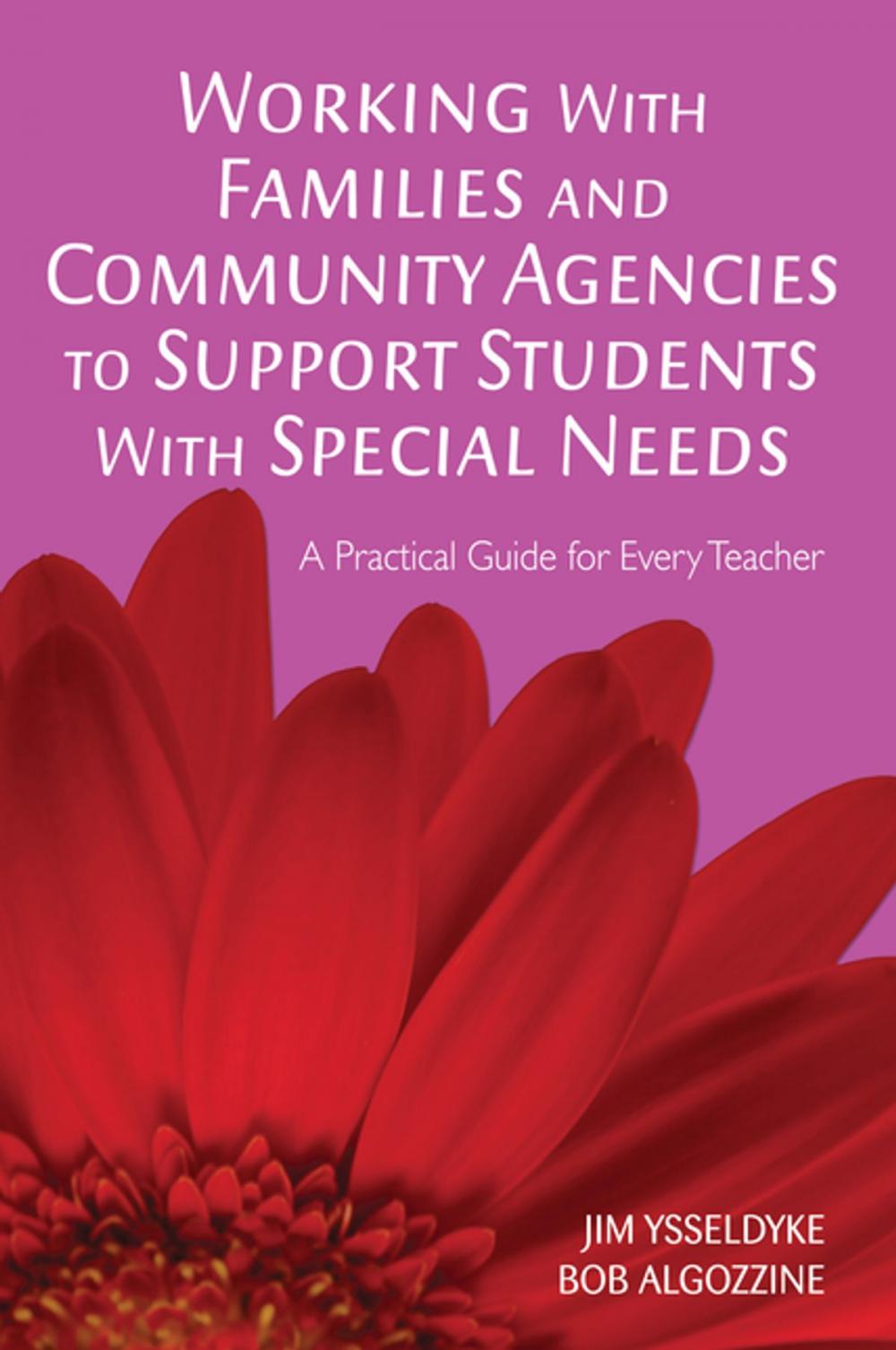 Big bigCover of Working With Families and Community Agencies to Support Students With Special Needs