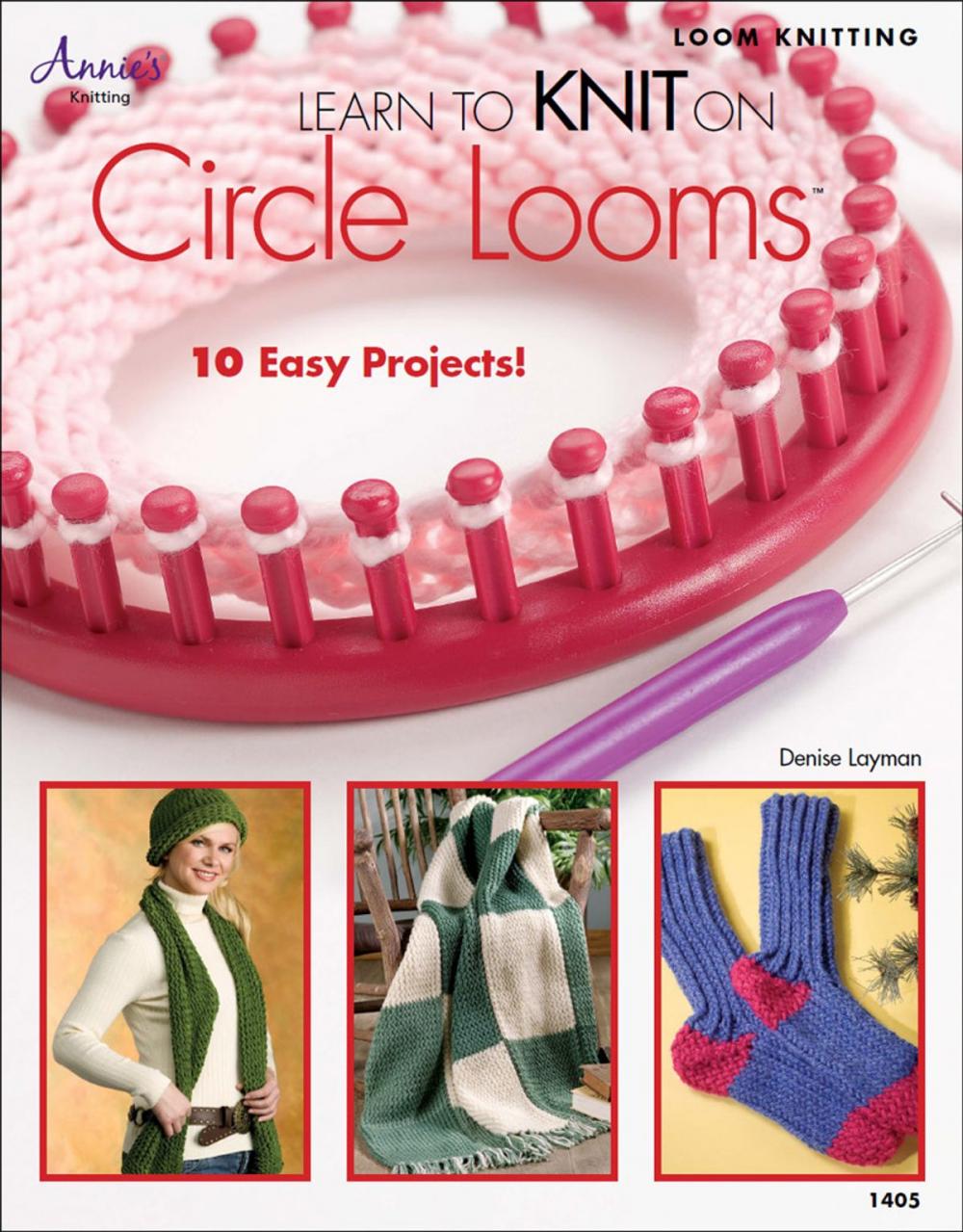 Big bigCover of Learn to Knit on Circle Looms