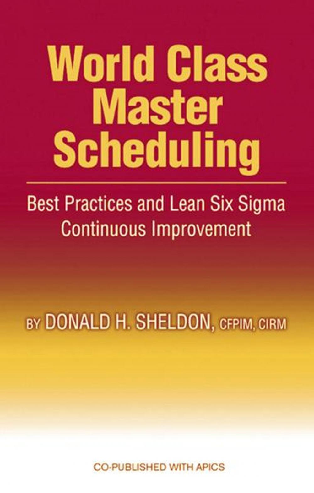 Big bigCover of World Class Master Scheduling