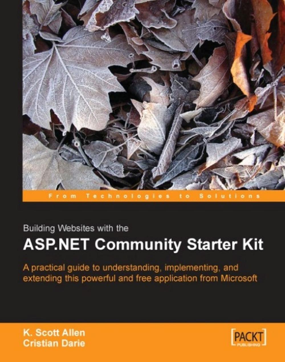 Big bigCover of Building Websites with the ASP.NET Community Starter Kit