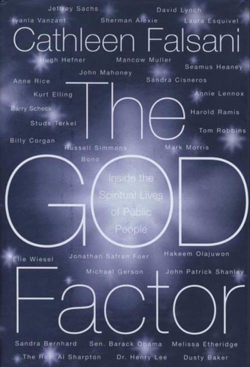 Cover of the book The God Factor by Cathleen Falsani, Farrar, Straus and Giroux