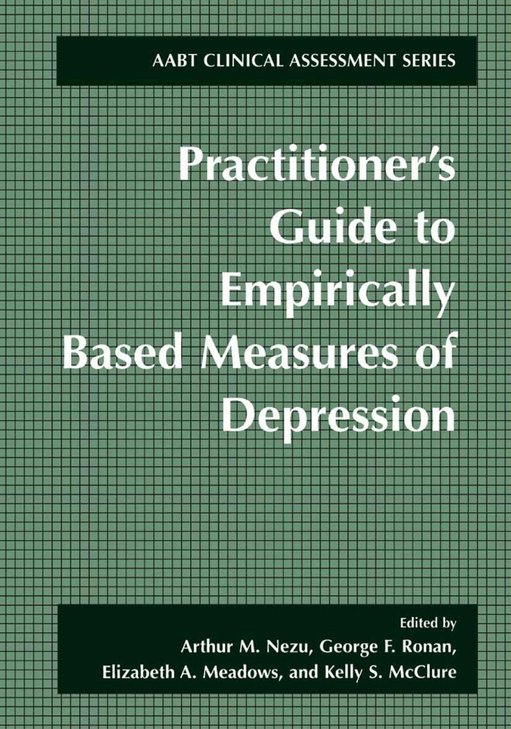 Big bigCover of Practitioner's Guide to Empirically-Based Measures of Depression