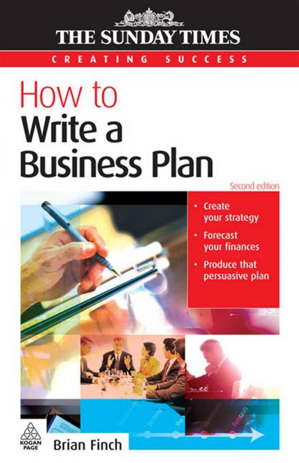 Big bigCover of How To Write A Business Plan