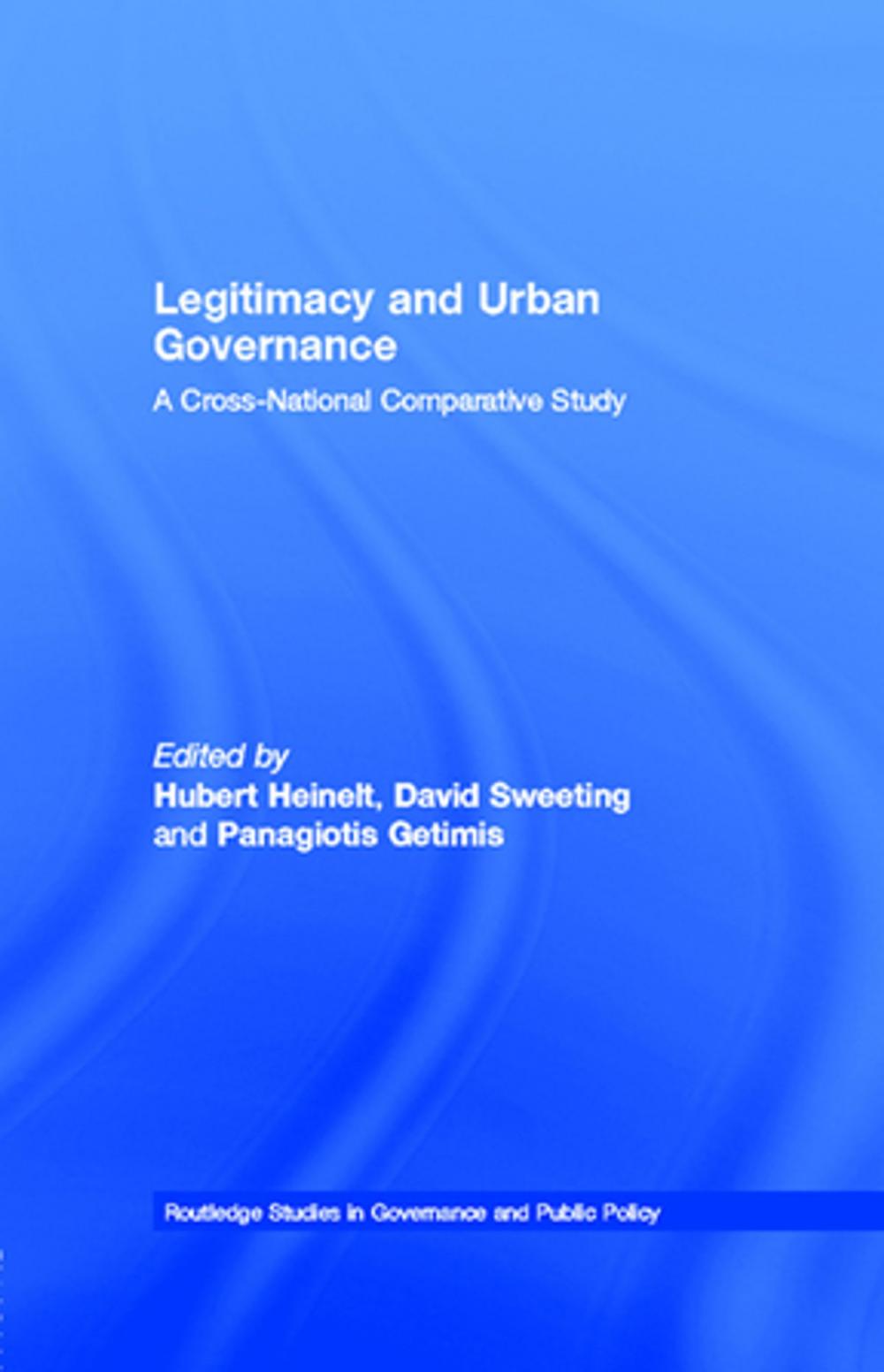 Big bigCover of Legitimacy and Urban Governance