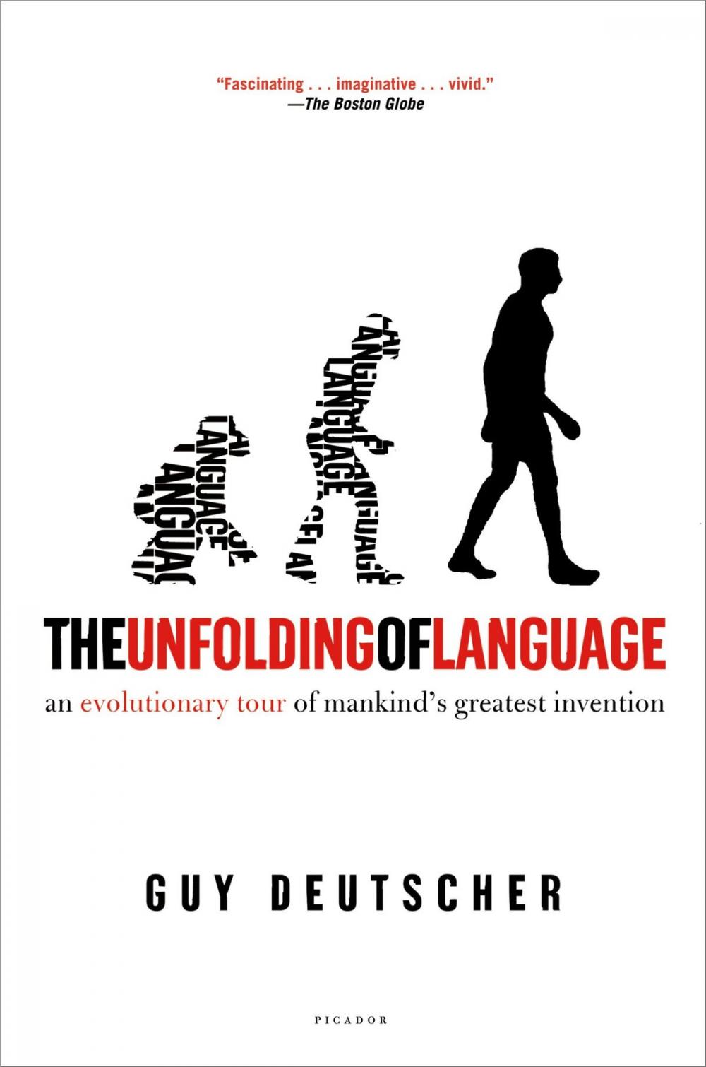 Big bigCover of The Unfolding of Language