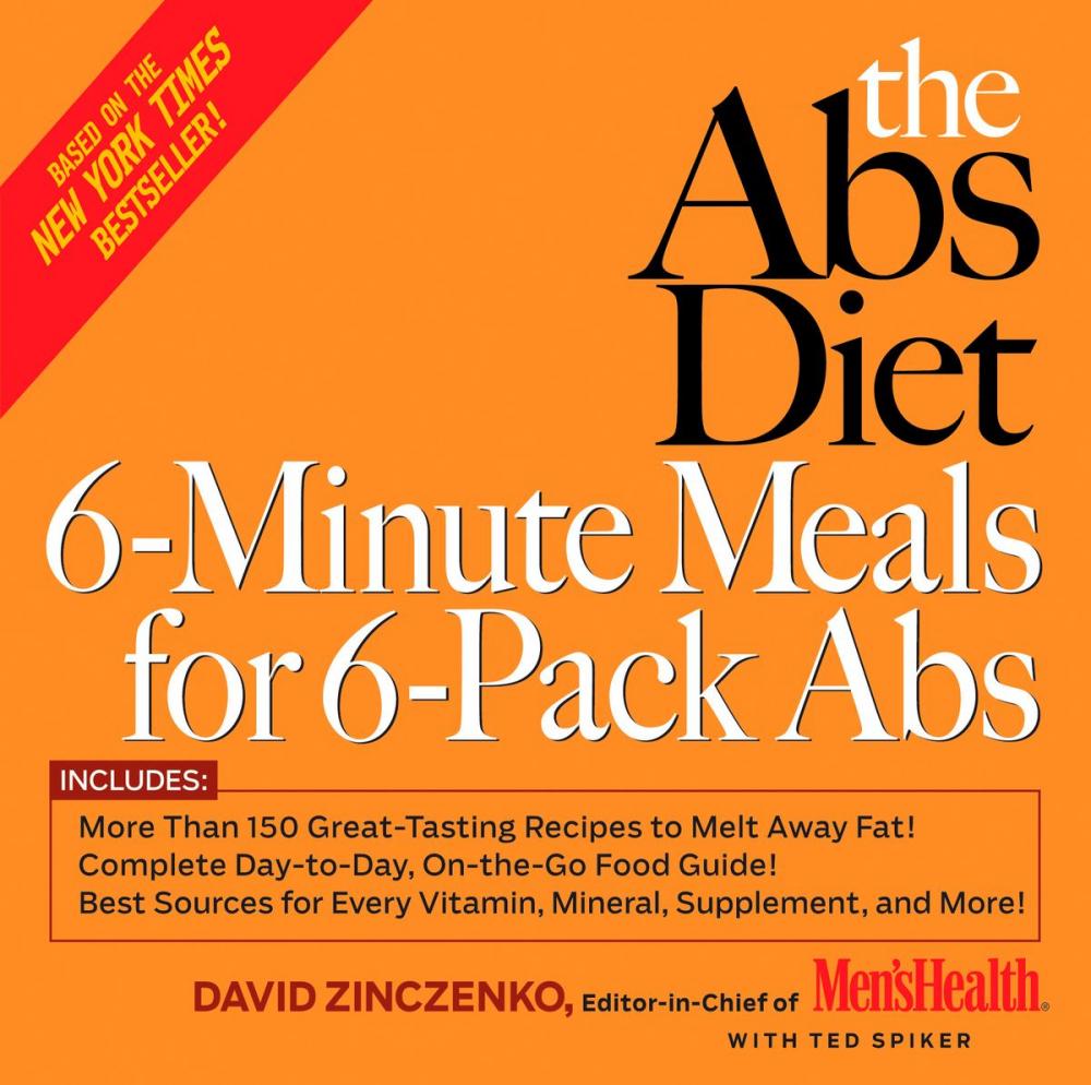 Big bigCover of The Abs Diet 6-Minute Meals for 6-Pack Abs